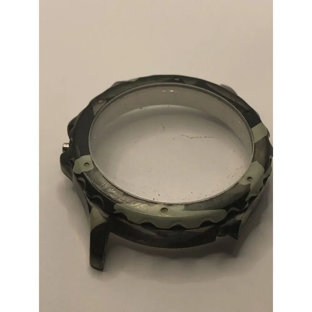Michael Kors Watch Parts Case Crystal 44mm Army Green GY226